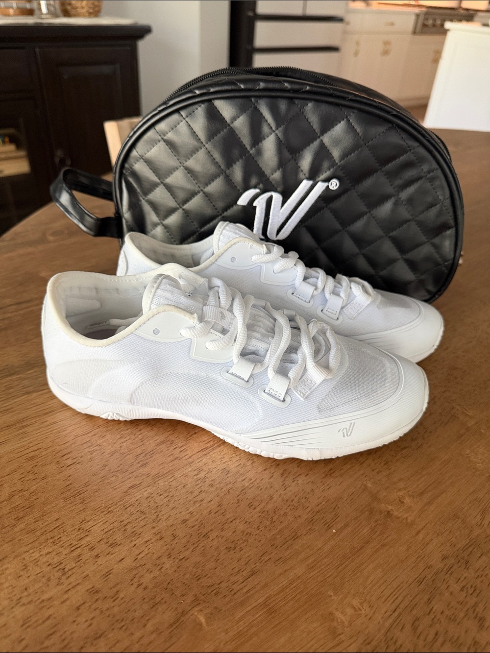 Varsity Phantom White Cheer Sneakers